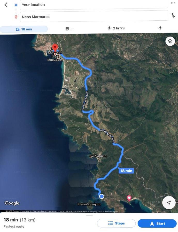 Metochi Agias Kiriakis Hidden Gem Sithonia 빌라 외부 사진